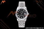 Rolex - Datejust 126234 36mm Jub Flt 904L SS/SS Blk/Dia QF SH3235 | 롤렉스 - 데이저스트 126234 36mm 주빌리 플라이트 904L SS/SS 블랙/다이아몬드 QF SH3235
