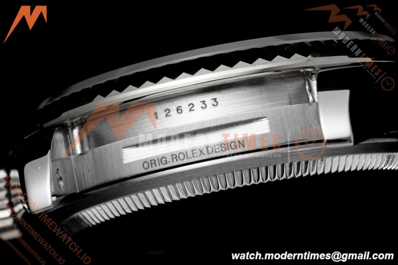 Rolex - Datejust 126234 36mm Jub Flt 904L SS/SS Blk/Dia QF SH3235 | 롤렉스 - 데이저스트 126234 36mm 주빌리 플라이트 904L SS/SS 블랙/다이아몬드 QF SH3235