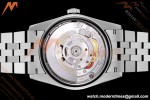 Rolex - Datejust 126234 36mm Jub Flt 904L SS/SS Blk/Stk QF SH3235 | 롤렉스 - 데이저스트 126234 36mm 주빌리 플라이트 904L SS/SS 블랙/스트라이프 QF SH3235