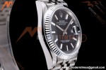 Rolex - Datejust 126234 36mm Jub Flt 904L SS/SS Blk/Stk QF SH3235 | 롤렉스 - 데이저스트 126234 36mm 주빌리 플라이트 904L SS/SS 블랙/스트라이프 QF SH3235