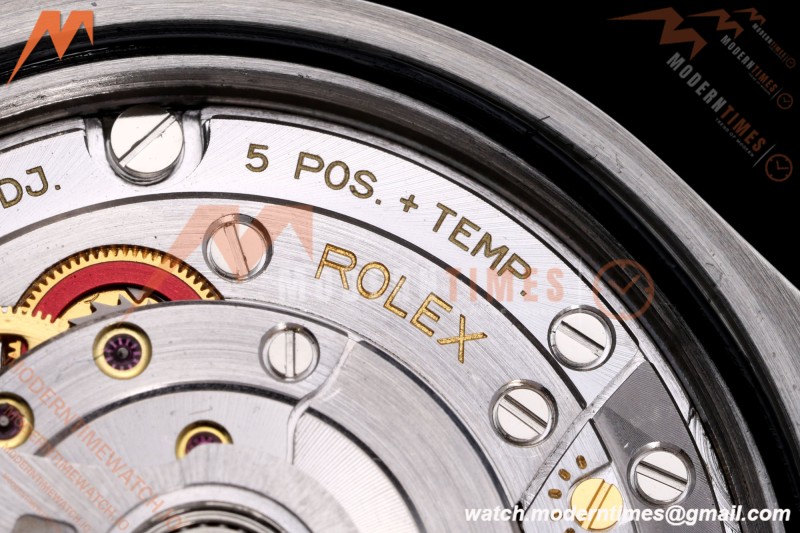 Rolex - Datejust 126234 36mm Jub Flt 904L SS/SS Blk/Stk QF SH3235 | 롤렉스 - 데이저스트 126234 36mm 주빌리 플라이트 904L SS/SS 블랙/스트라이프 QF SH3235
