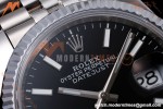 Rolex - Datejust 126234 36mm Jub Flt 904L SS/SS Blk/Stk QF SH3235 | 롤렉스 - 데이저스트 126234 36mm 주빌리 플라이트 904L SS/SS 블랙/스트라이프 QF SH3235