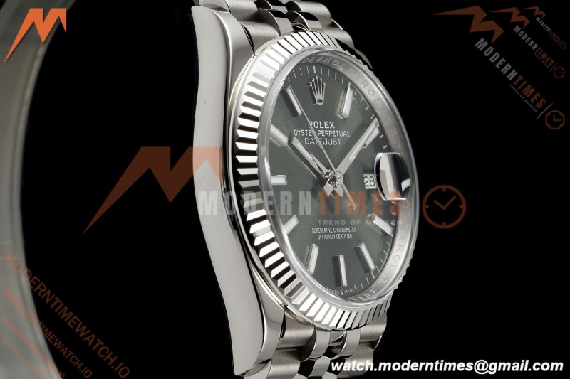 Rolex - Datejust 126234 36mm Jub Flt 904L SS/SS Mint Green VF DD3235 | 롤렉스 - 데이저스트 126234 36mm 주빌리 플라이트 904L SS/SS 민트 그린 VF DD3235