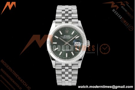 Rolex - Datejust 126234 36mm Jub Flt 904L SS/SS Mint Green VSF V2 VS3235 | 롤렉스 - 데이저스트 126234 36mm 주빌리 플라이트 904L SS/SS 민트 그린 VSF V2 VS3235