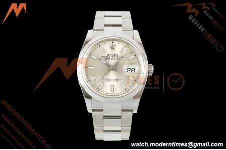 Rolex - Datejust 36mm 126200 Oys Smt 904L SS/SS Silv/Stk VSF VS3235