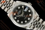 Rolex - Datejust 126284RBR 36mm Jub Dia 904L SS/SS Blk/Dia VSF VS3235 | 롤렉스 - 데이저스트 126284RBR 36mm 주빌리 다이아 904L 스테인리스 스틸/스테인리스 스틸 블랙/다이아 VSF VS3235