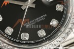 Rolex - Datejust 126284RBR 36mm Jub Dia 904L SS/SS Blk/Dia VSF VS3235 | 롤렉스 - 데이저스트 126284RBR 36mm 주빌리 다이아 904L 스테인리스 스틸/스테인리스 스틸 블랙/다이아 VSF VS3235