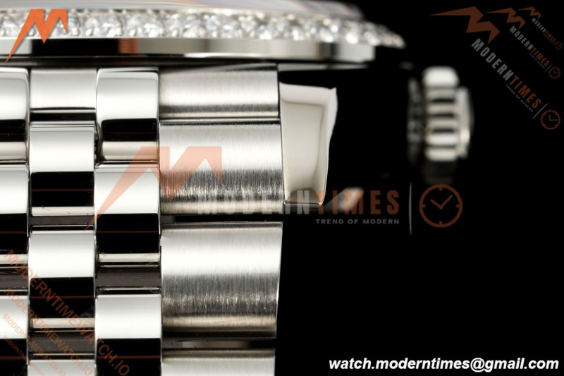 Rolex - Datejust 126284RBR 36mm Jub Dia 904L SS/SS Blk/Dia VSF VS3235 | 롤렉스 - 데이저스트 126284RBR 36mm 주빌리 다이아 904L 스테인리스 스틸/스테인리스 스틸 블랙/다이아 VSF VS3235