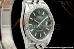 Rolex - Datejust 126284RBR 36mm Jub Dia 904L SS/SS Grn/Dia VSF VS3235 | 롤렉스 - 데이저스트 126284RBR 36mm 주빌리 다이아 904L 스테인리스 스틸/스테인리스 스틸 그린/다이아 VSF VS3235