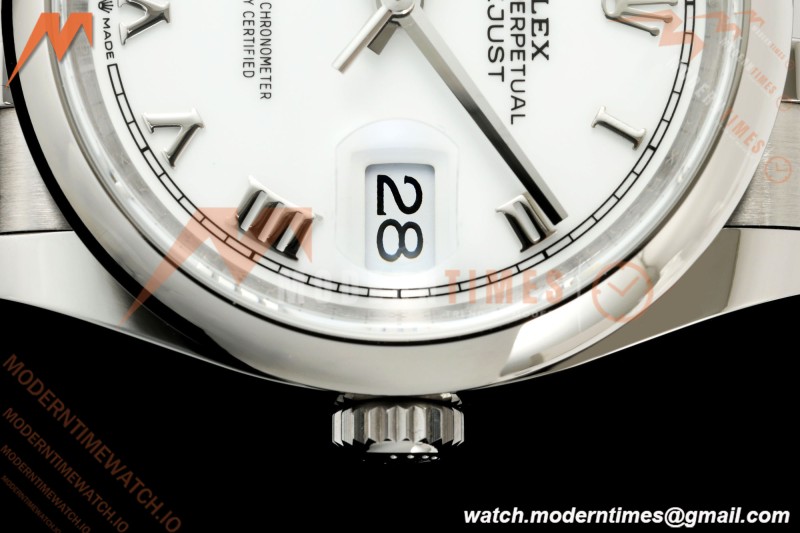 Rolex - Datejust 36mm 126200 Jub Smt 904L SS/SS Wht/Rmn VSF VS3235