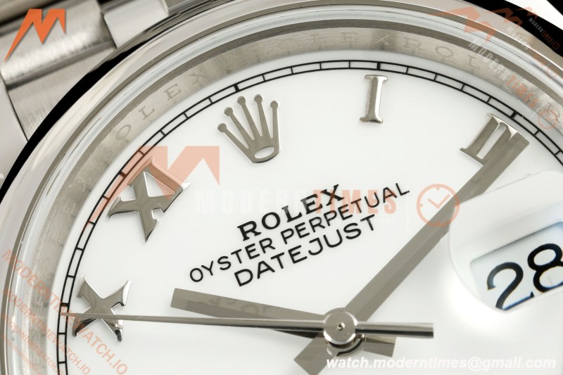 Rolex - Datejust 36mm 126200 Jub Smt 904L SS/SS Wht/Rmn VSF VS3235