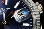 Rolex - Datejust 126234 36mm Jub Flt 904L SS/SS Blue/Stk VF DD3235
