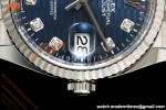 Rolex - Datejust 126234 36mm Jub Flt 904L SS/SS F-Blu/Dia VF DD3235 | 롤렉스 - 데이트저스트 126234 36mm 주빌리 플라이트 904L SS/SS F-블루/다이아 VF DD3235