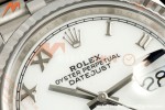 Rolex - Datejust 126234 36mm Jub Flt 904L SS/SS Wht/Rmn VF DD3235 | 롤렉스 - 데이트저스트 126234 36mm 주빌리 플라이트 904L SS/SS 화이트/로마 VF DD3235