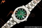 Rolex - Datejust 126334 41mm Oys Flt 904L SS/SS Ombre Green/Stk QF JH3235 Free Sprung
