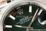 Rolex - Datejust 126300 41mm 904L  Jub Smt SS/SS Ombre Green/Stk ARF DD3235