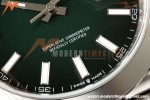 Rolex - Datejust 126300 41mm 904L  Jub Smt SS/SS Ombre Green/Stk ARF DD3235