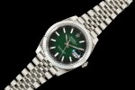 Rolex - Datejust 126334 41mm Jub Flt 904L SS/SS Ombre Green/Stk SEEKF DD3235