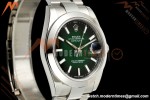 Rolex - Datejust 126334 41mm Oys Smth 904L SS/SS Ombre Green/Stk SEEKF DD3235
