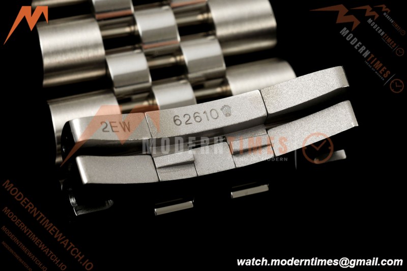 Rolex - Datejust 126334 41mm Wimbledon Jub Flt 904L SS/SS Grey/Rmn RWF JH3235 Free Sprung