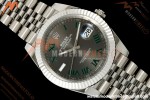 Rolex - Datejust 126334 41mm Wimbledon Jub Flt 904L SS/SS Grey/Rmn RWF JH3235 Free Sprung