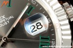 Rolex - Datejust 126334 41mm Wimbledon Jub Flt 904L SS/SS Grey/Rmn RWF JH3235 Free Sprung
