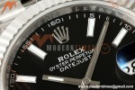 Rolex - Datejust 126334 41mm Jub Flt 904L SS/SS Blk/Stk RWF JH3235 Free Sprung