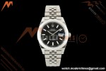 Rolex - Datejust 126334 41mm Jub Flt 904L SS/SS Blk/Stk RWF JH3235 Free Sprung