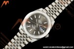 Rolex - Datejust 126334 41mm Jub Flt 904L SS/SS Grey/Stk RWF JJH3235 Free Sprung
