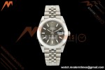 Rolex - Datejust 126334 41mm Jub Flt 904L SS/SS Grey/Stk RWF JJH3235 Free Sprung