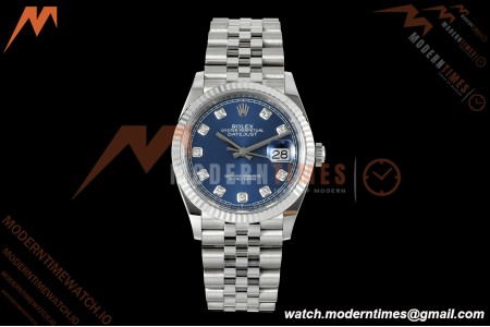 Rolex - Datejust 126234 36mm Jub Flt 904L SS/SS Blu/Dia RWF JH3235 Free Sprung