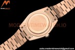 Rolex - DayDate 40mm Flt/Pres RG/RG Brown Stick GDF MY8215