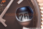 Rolex - DayDate 40mm Flt/Pres RG/RG Brown Stick GDF MY8215