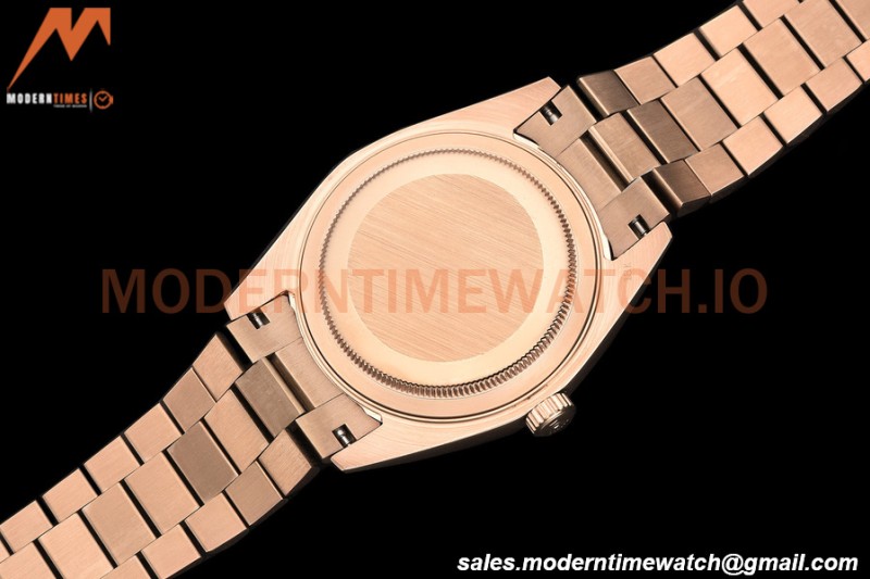 Rolex - DayDate 40mm Flt/Pres RG/RG Champagne Rmn GDF MY8215