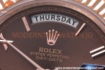 Rolex - DayDate 40mm Flt/Pres RG/RG Brown Roman GDF MY8215