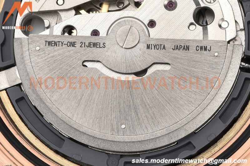 Rolex - DayDate 40mm Flt/Pres RG/RG Black Stick GDF MY8215