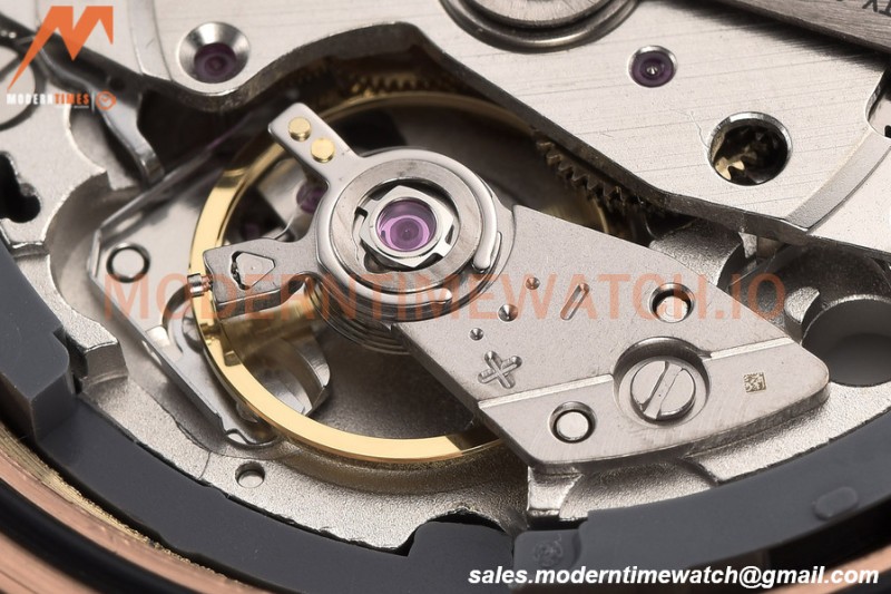 Rolex - DayDate 40mm Flt/Pres RG/RG Green Roman GDF MY8215