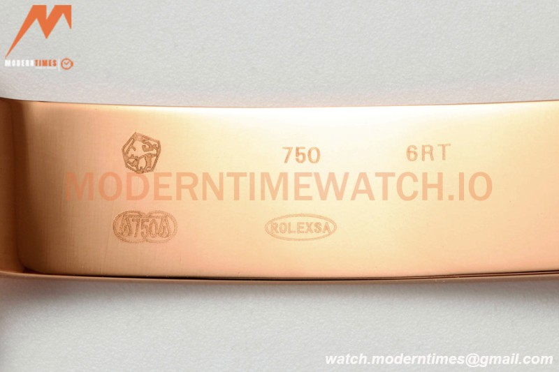 Rolex - DayDate 228235 Gain Weight 40mm Flt Pres RG/RG Champ/Dia KF VR3255