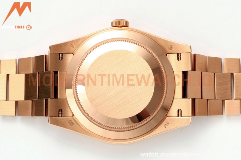 Rolex - DayDate 228235 Gain Weight 40mm Flt Pres RG/RG Champ/Dia KF VR3255