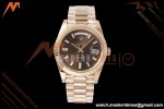 Rolex - DayDate 228235 40mm Flt Pres RG/RG Brn/Dia VSF V2 VS3255