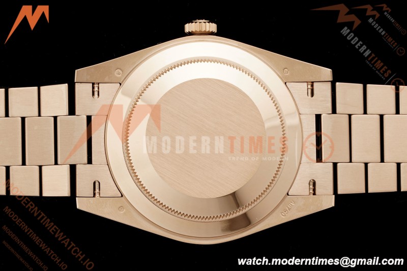 Rolex - DayDate 228235 40mm Flt Pres RG/RG Brn/Dia VSF V2 VS3255