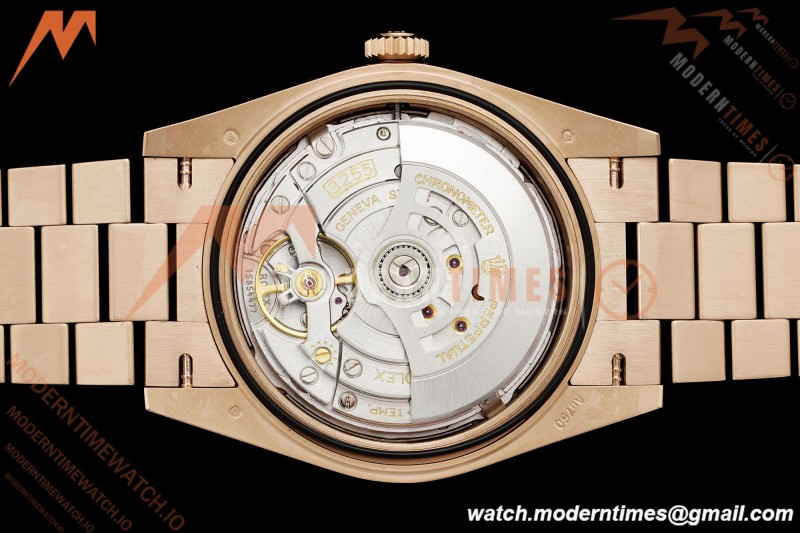 Rolex - DayDate 228235 40mm Flt Pres RG/RG Brn/Dia VSF V2 VS3255
