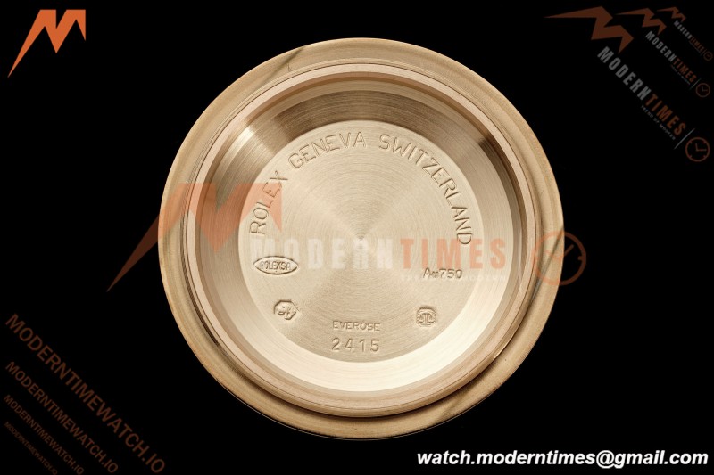 Rolex - DayDate 228235 40mm Flt Pres RG/RG Brn/Dia VSF V2 VS3255