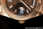 Rolex - DayDate 228235 40mm Flt Pres RG/RG Brn/Dia VSF V2 VS3255