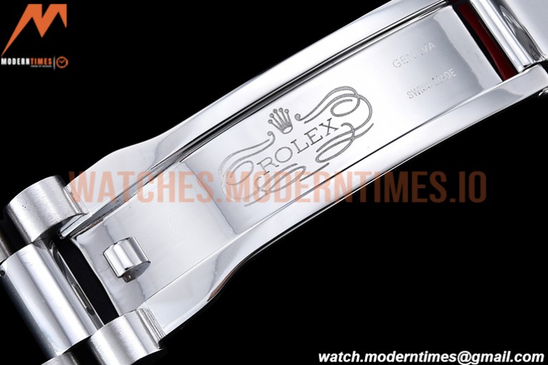 Rolex - DayDate 40mm Flt Pres SS/SS Wht/Rm EWF VR3255