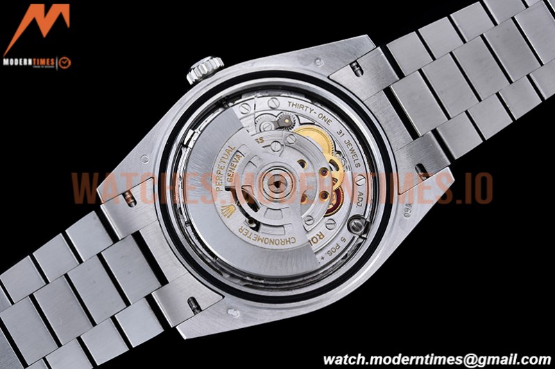 Rolex - DayDate 40mm Flt Pres SS/SS I-Blue/Stk EWF VR3255