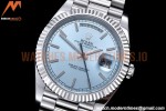 Rolex - DayDate 40mm Flt Pres SS/SS I-Blue/Stk EWF VR3255