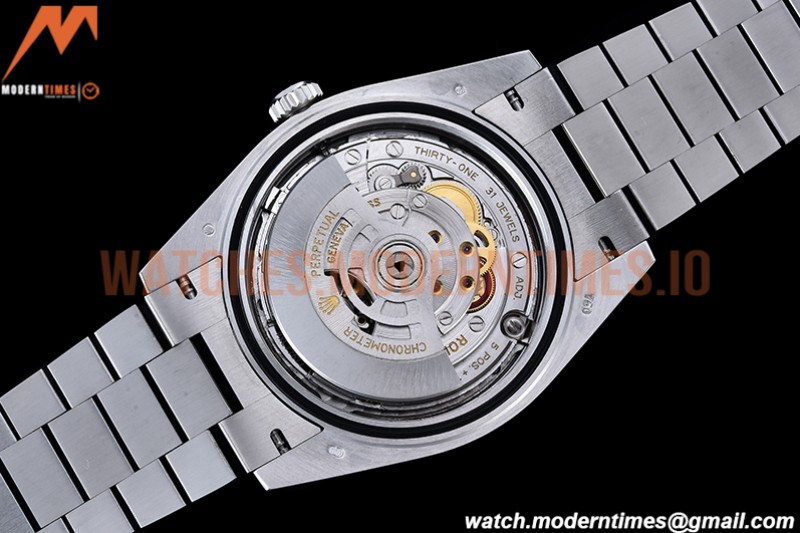 Rolex - DayDate 40mm Flt Pres SS/SS I-Blue/Rm EWF VR3255