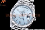 Rolex - DayDate 40mm Flt Pres SS/SS I-Blue/Rm EWF VR3255