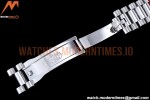 Rolex - DayDate 40mm Flt Pres SS/SS Black/Stk EWF VR3255